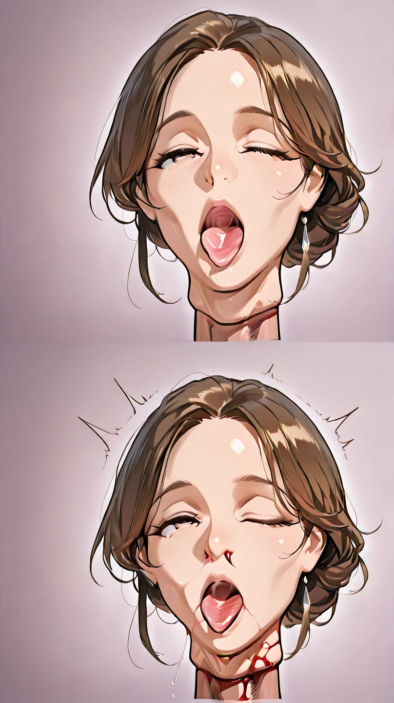 Blowjobする魔法剣士、Super detailed、Particles of light:0.5、Shiny and smooth skin texture、Put your hands on the railing、Blowjob、Open your mouth and stick out your tongue、Natural Texture、、Mature slender beauty、Small breasts、Dignified face、、Breasts are visible when slouching、Licking the male genitalia with the tongue、hold the penis with one's hand、Small breasts、slight chest、Re:CREATORS、Fantasy
