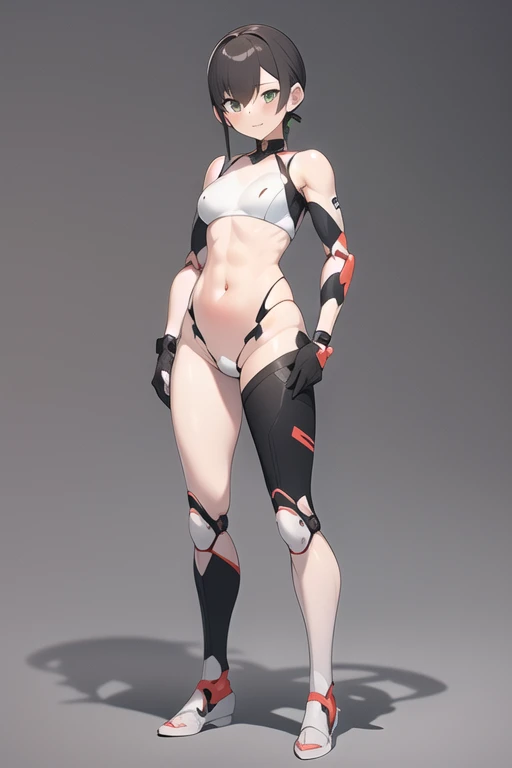 ,look at viewer,neutral posture,character chart,arms at sides,tachi-e,standing,full body,concept art,white background,simple background,anime,1girl,solo,masterpiece,Awards,high quality,High resolution,HD,4K,8K,high quality,bikini