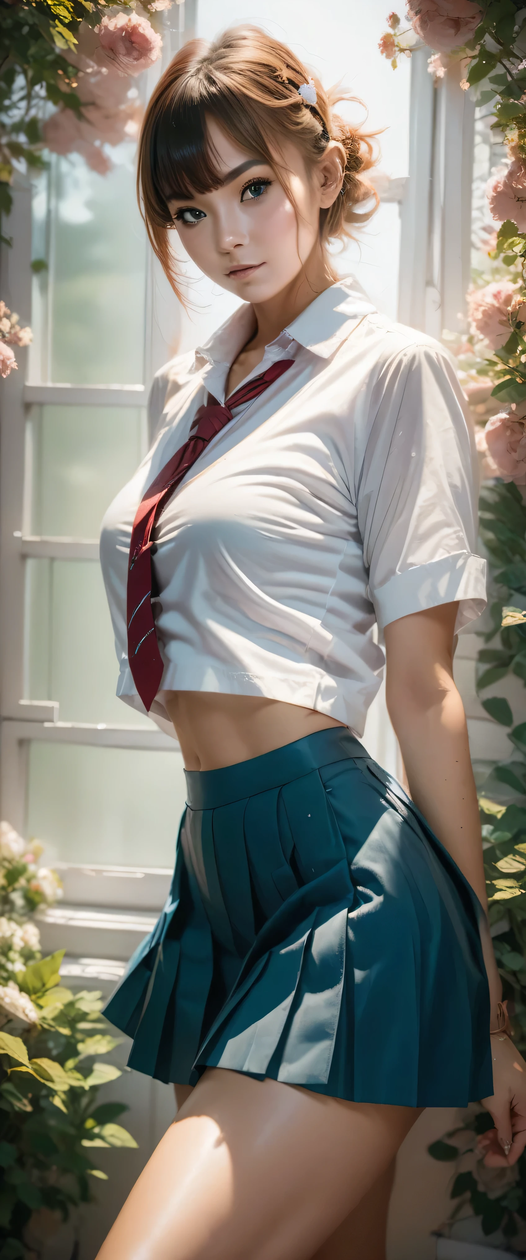 source_real,cute 18yo girl in school uniform