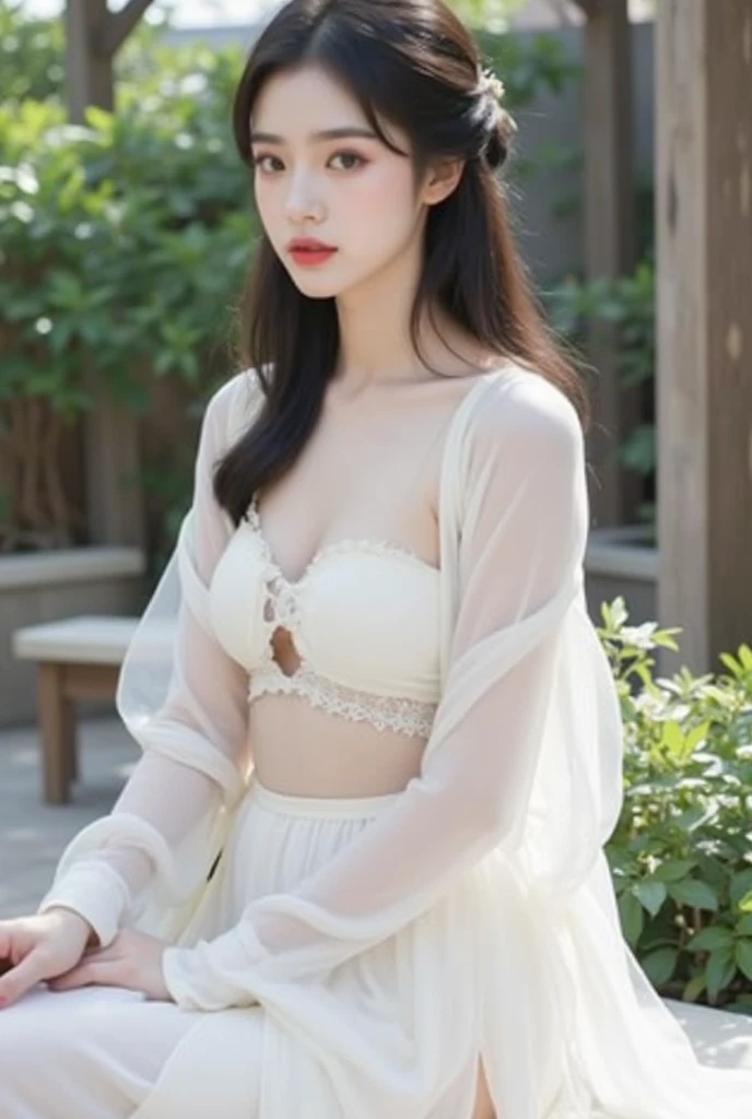 straight hair swaying in the wind 、Show ears、embarrassed look、feeling embarrassed、face it head on
(RAW photo, highest quality), (realistic, Photoreal:1.3), masterpiece, Shoulders are very narrow and small、delicate, Slender and beautiful, soft light, (brown hair, Shoulder-length straight hair sways in the wind), beautiful detailed girl, (finger details), Highly detailed double eyes and face, Beautiful and delicate nipples and areola, beautiful and detailed eyes, 1 girl, Japanese, Neat beauty, cute, young, smile, 超美しくてcute顔、(small and thin thighs 1.8),(small ass）, All 7 S Bian, , gardenia, (Skinny Slender Beautiful Girl:1.4), Thin and small waist and thighs, (full nude:1.3), (Chinese and American breasts), realistic face, realistic body, outdoor、Highly detailed CG Unity 8K wallpaper, highest quality, Super detailed, masterpiece, realistic, photo realistic, 非常に詳細なcute女の子, 20-year-old, Lace floral dress, blush, parted lips, looking at the viewer  , 半身full nude、shot , (crowd), (crowded park) , realistic美しく美乳、, 非常に詳しいcute女の子, 20-year-old, ((highest quality、perfect extreme facial details、white floral lace skirt