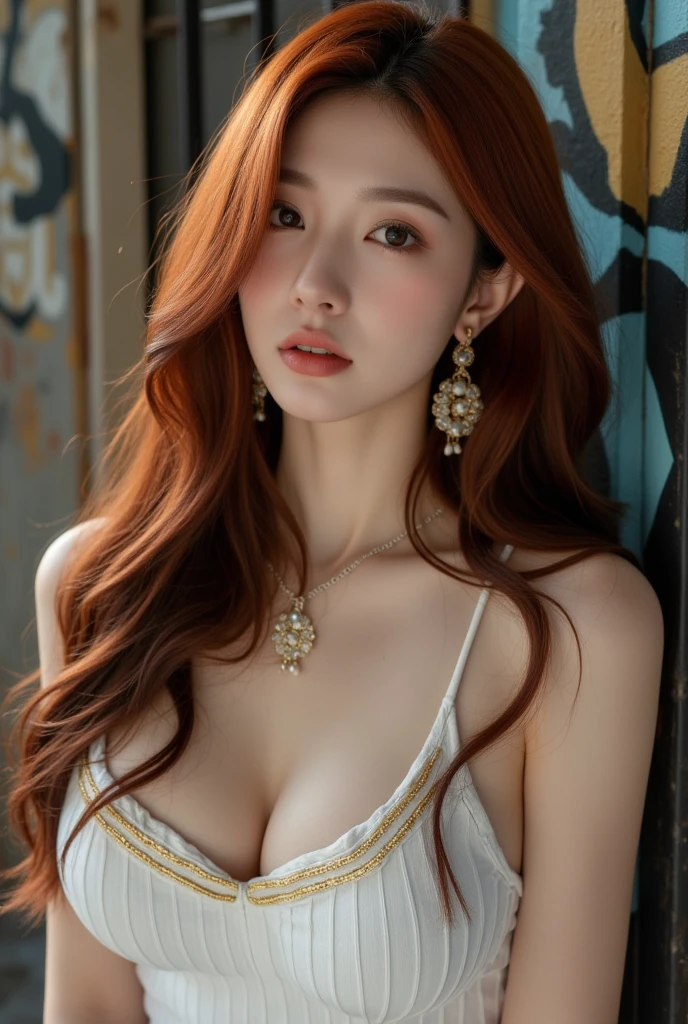 top-quality。８K-Picture。hight resolution。The background is a vast ocean。girl with。Long wavy hair。The color is pink。Beautiful Women in Perfect Style。Very delicately drawn face and skin texture。((Colossal tits：1.4))。Thin abs。((Slender Big Sister:1.4))。Depicted the whole body in detail。Pretty eyes。Crisp double eyelids。A perfect！Shot in colorful bikini。Blue eyes。