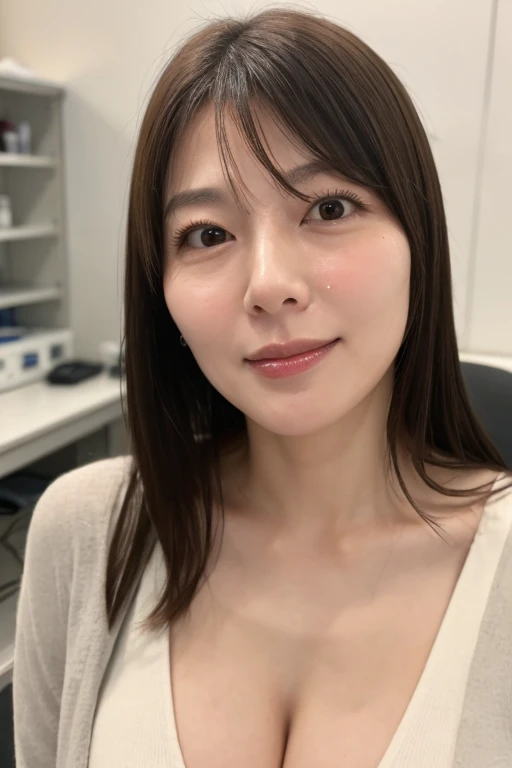 ((Highest quality)), ((masterpiece)), (detailed),Perfect Face,Japanese,Mature Woman,Upper Body