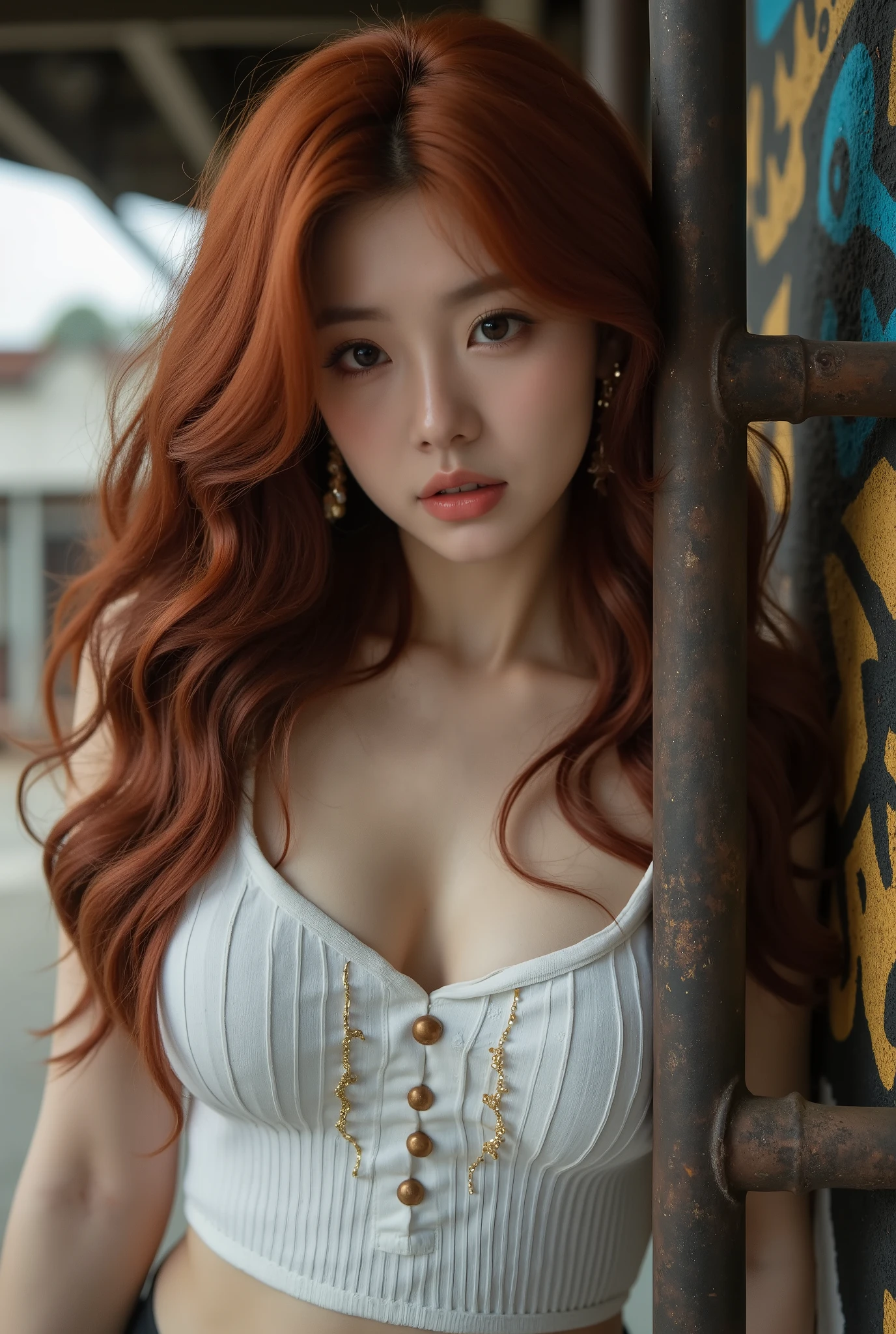 arafid woman in a white dress sitting on a rug, japanese goddess, giant and impressive photo of the goddess, amaranth, better known as amaranth,  KOREAN, sfw huge breasts, translucent and smooth white skin, with big breasts, linda mulher sul-KOREAN, neckleace, open chest clothing, Linda jovem KOREAN, with big breasts, Plump chest