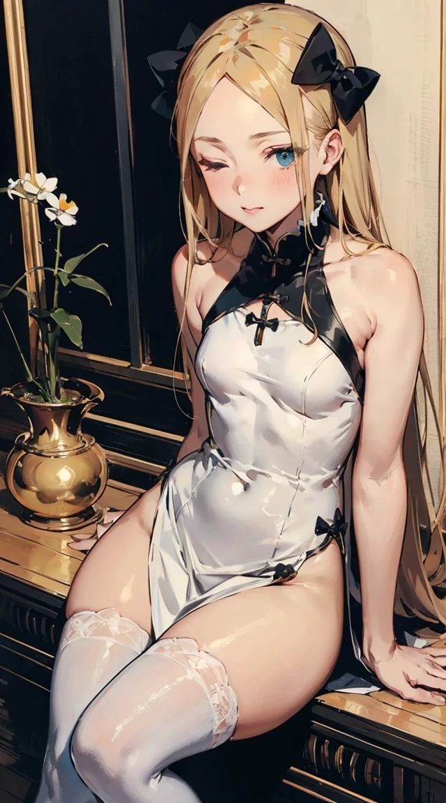Wearing an elegant evening gown in front of a luxurious banquet hall、Beautiful girl posing for a photo shoot。She exudes confidence and grace.、The bright lights and elegant décor accentuate her beauty and sophistication.。(((nsfw)))(((naked)))((Transparent see-through clothing))((()))infant