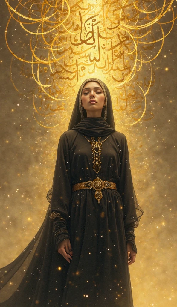 ((Blessed Virgin Mary. 19 years old))) ((( Con una cara seria y piadosa. Con una mirada dulce y tierna))) (obra maestra, calidad superior, mejor calidad, arte oficial, beautiful and aesthetic: 1.2), (1girl), extremadamente detallado, (Arte fractal: 1.3), colorido, highest detailed, Cara perfecta, parte superior del cuerpo, HDR, (orando: 1.3), (golden lines of white coat: 1.2), galaxia, (rayas de luz), eye-catching visuals, (dynamic stripes, senderos luminosos: 1.2), colores vibrantes,