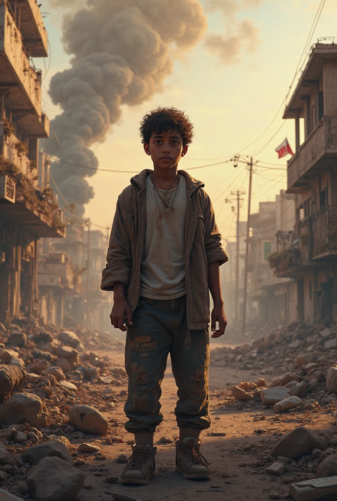 Apocliptic world one boy food and sytem and zombie