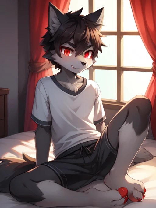 A high resolution, (((masterpiece))), 8 k, excellent lighting, detailed face and body,4K, A high resolution, Best quality, masterpiece, Perfect colors, perfect shadows, perfect lighting,.,, detailed, beautiful digital art, masterpiece, 4K, small parts, antro, What, male, ((male род)), good quality anatomy, ((beautiful hands, detailed hands)), , whole body,ideal male body,A high resolution, (((masterpiece))), 8 k, excellent lighting, detailed face and body., A high resolution, Best quality, masterpiece, Perfect colors, perfect shadows, ,fluffy hair, , anime style, ,Sub, , Ideal Anatomy, high , The collar is worn around the neck. , member, big tail, blushing,slim, soft shading, Ideal Anatomy, perfect lighting, perfect focus, bright, 1 boy, fluffy, fluffy кот, antroпоморфный, male, scales in tone, very big,Soft fur, detailed body, .очень high,slender, full length, there is fur,, pumped up, slim,, , muscular, in the room ,submission, , high, full length, Aak, very big рост, whore, очень embarrassed, blushes, red face,, очень pumped up, , очень pumped up,Kind,Good-natured,, wants to please the owner,(blushing:1.2), embarrassed, red face,reduce,curb, subdue, ,Cozy atmosphere,,Thin waist, очень slim, очень Thin waist,Cute,gay, a fag,послушная whore, bulge,, slim, ,slim, very slim, очень Thin waist,, pumped up, ,,очень pumped up,((Realistic clothes:1.6).((night, Moonlight, Night glow, Moonlight, moonlight, dark lighting, discreet lighting, dimly lit, Indirect light, ambient light, soft lighting, diffuse lighting))(sleep), (stowage) on the bed, (stowage on side), Long T-shirt, baggy sports shorts, (without looking at the viewer), pillows, (Bedroom)