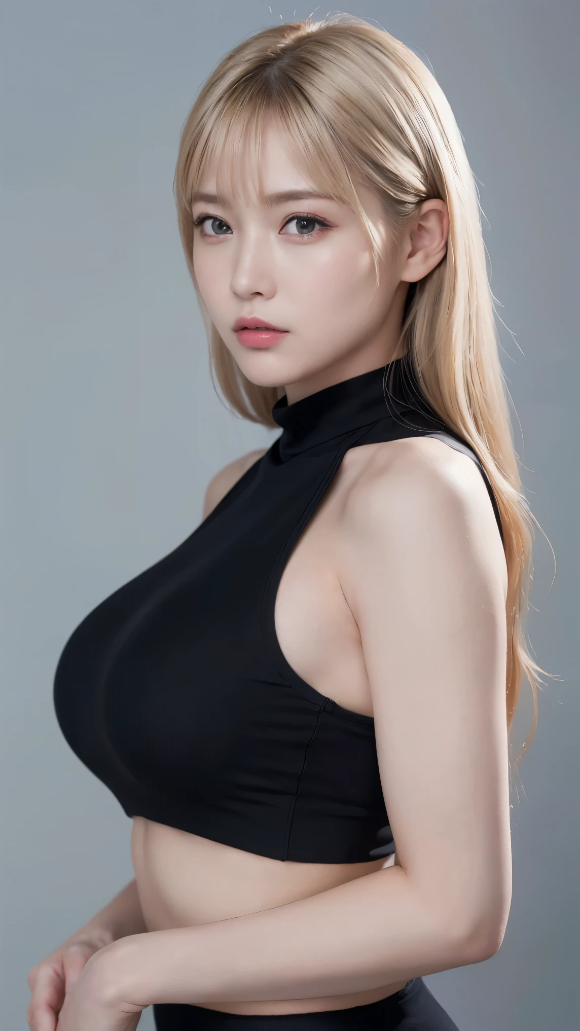 (masterpiece, Best Quality, High resolution, 32K), Kim Tae-yong, Woman, (Blonde hair, Sheer black bodysuit:1.75, huge tits:1.5, huge boobs:1.5, Exposed nipples:1.5, exposed shaved armpits:1.5), (In an abandoned hut, Shabby hut, Deep forest, Dark atmosphere:1.1), Epic Realistic, Faded, ((Neutral colors)), Art Book, (Muted colors:1.2), ultra-detailliert, (Art Station:1.5), Cinematic, Warm lights, Dramatic light, (Intricate details:1.1), (Natural Skin Texture, Hyper-Realism, Soft light, sharp:1.2), (Intricate details:1.12), (Intricate details, super detailed skin),