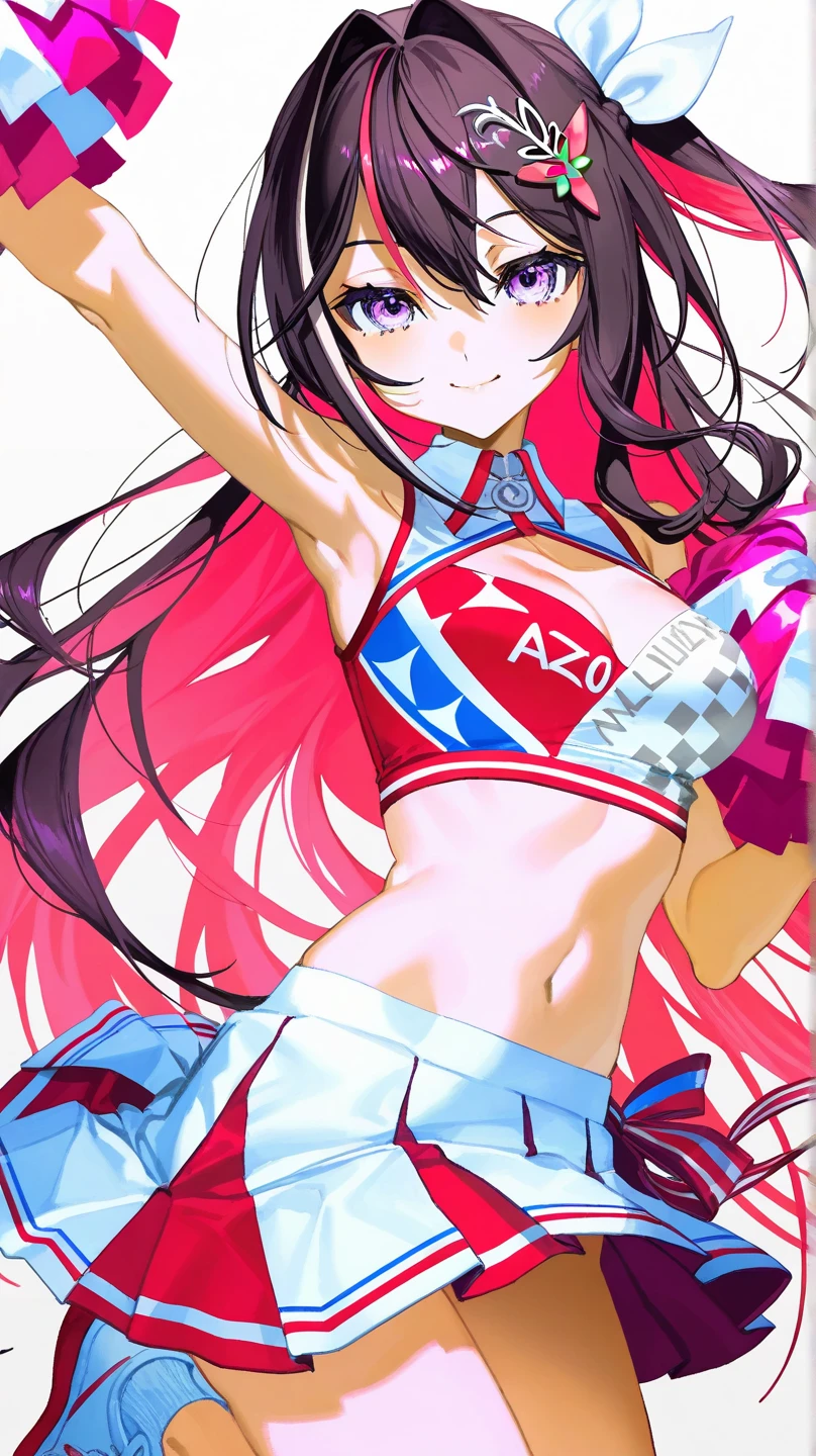 (masterpiece, best quality:1.1),
popart style,flat color,1girl,cute face,17yo,full body paint,colorful,many ink,swim suit,bad smile,beautiful lighting,photographic portrait, sharp,Illustration by okama,