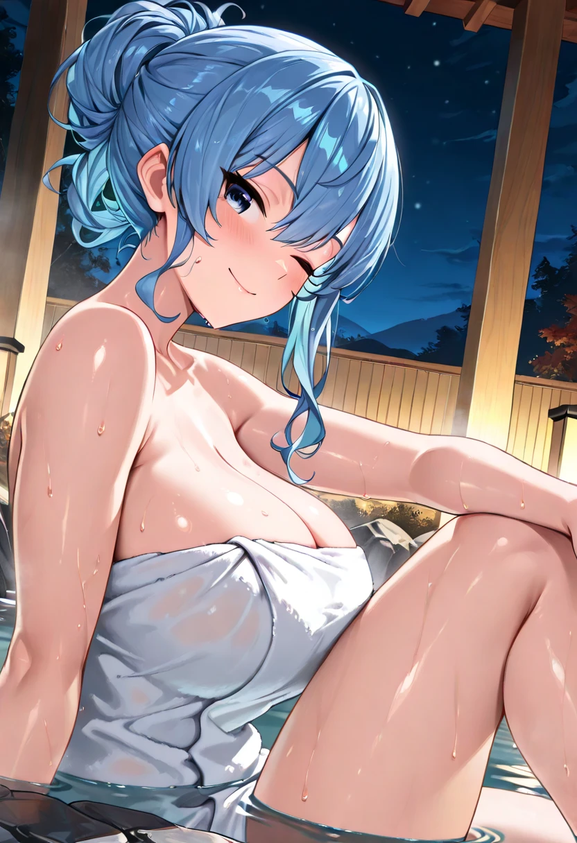 Japanese beauty naked,belt,Watch on wrist,Drunk,I'm a little surprised by the hiccups.、Standing in front of a white wall、Above the knee shot、Sleep in bed