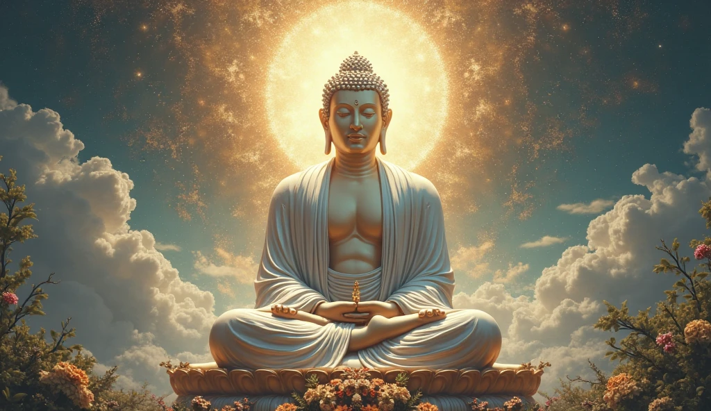 I am the last breath of Buddha but in image , The message I want to convey is that I exist in my real style , 48K