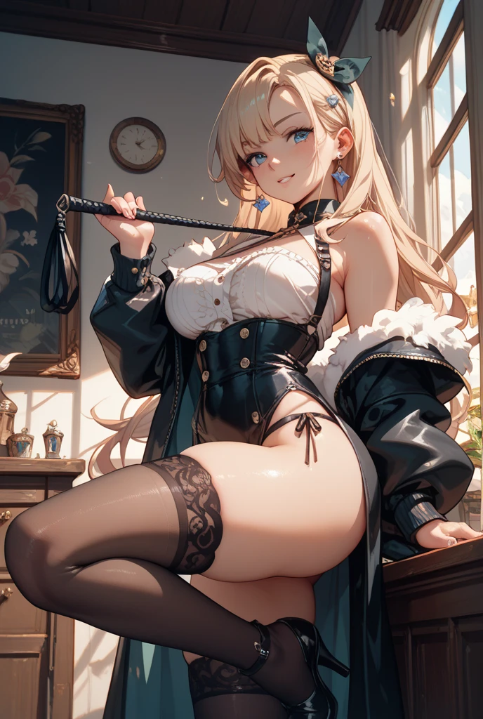 (Super detailed、Ultra-high resolution、Detailed Background)、((Flat Color))、((colorful))、Multicolored lighting、((浮かぶcolorfulな水))、Blue background、
A woman in a maid outfit is tied up、、Random Pause、Squat with your legs apart、(Golden chains on body、Golden chain collar、handcuffs)、Random Sexy Poses
(Tanned brown skin、Long Hair、Vermilion, silver and gold hair、hair ornaments、Big Breastaid uniform、choker、Knee-high stockings、garter belt、Wedgie Panties)、cameltoe、TWICE's Tzuyu' on pause、Beautiful blue eyes、Beautiful lips、(A rich expression、fun)