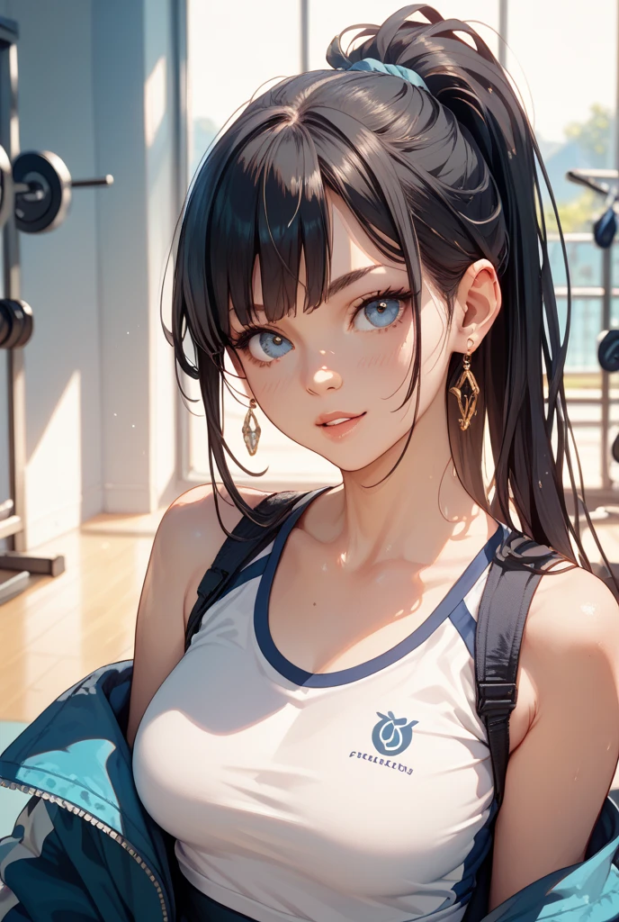 (masutepiece), (Best Quality), Highly detailed, nffsw, 1girl in, Solo Focus, Skindentation,Sportsbra,Shorts,panthyhose, Perfect face, Puffy face, Beautiful face, Big eyes, Puffy eyes, Perfect eyes, Whip,miku hatsune,extra detailed face,