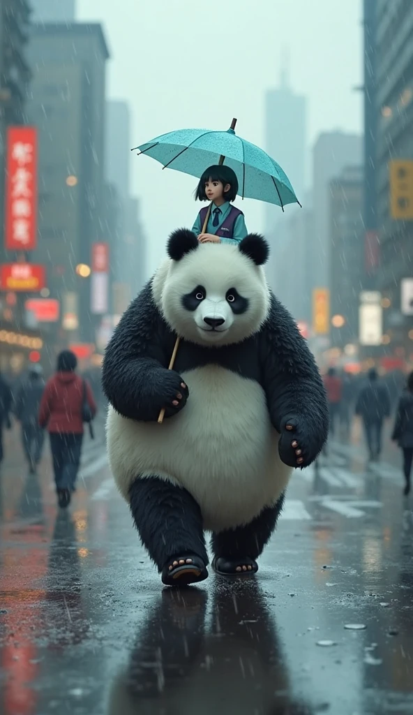 (cute, fat, obese, anthro, male, polar bear cub), shortstack, nude, flaccid penis, hands above head, running, rain, puddles, splashs, village street, scenery, ambient lighting, highly detailed, intricate details, best quality, masterpiece, detailxl