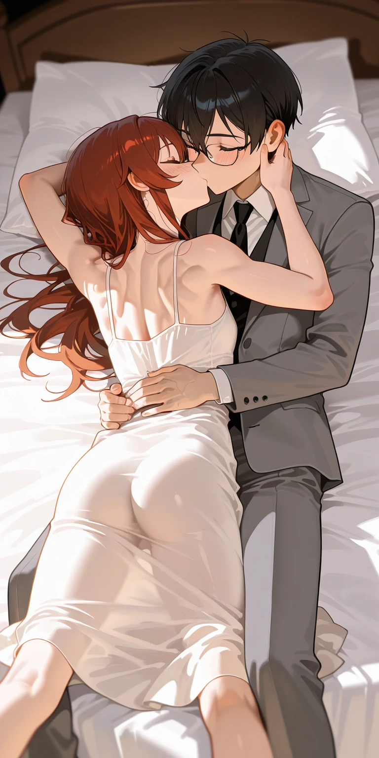 back、vaginale,sex、bed、Behind him are many tough-looking yakuza in suits、gang rape、rape、Forcibly、In a yakuza&#39;s beautiful office、Hardcore、Nipples、Raped by a scary yakuza、Sex、Blowjob、Penis insertion、Pussy、Covered in semen、Girl、Girl、Short、Younger、Lower school year、Baby Face、flat chest、Watery eye、Marks of being beaten、Violence、Scared、Fashionable clothes、Half naked、Dynamic Angle、masterpiece、best quality、ultra-detail、My hair is messy、scream and ask for help、Being stripped
