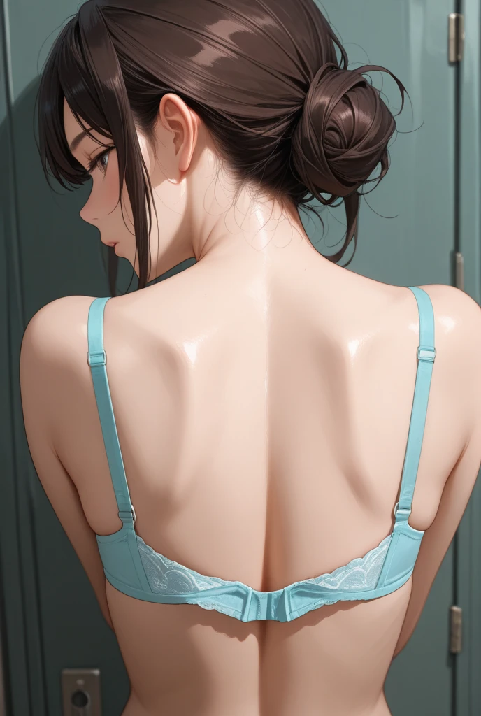(masterpiece, best quality:1.2), 1girl, solo,{Lingerie Underwear},{Changing Room}