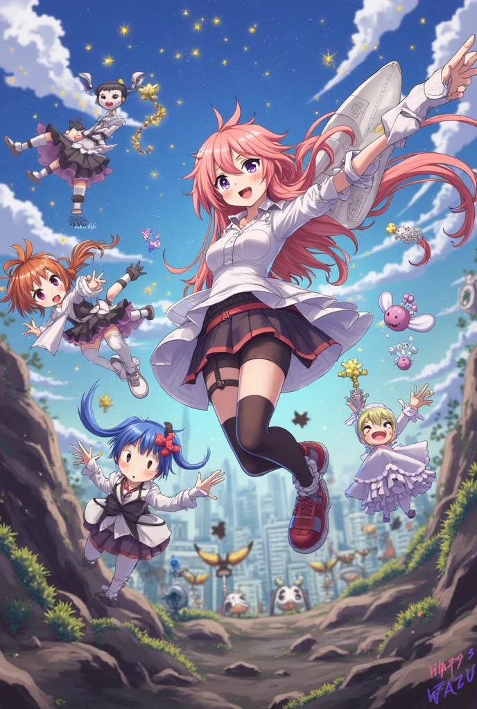 mamika,huge breast, curvy, long dress, long robes, , long skirt, tall female, smile, happy, blush,emale,fantasy goddess,there is a cartoon picture of a woman with a very large breast, glowing angelic being, glowing holy aura, inspired by Luma Rouge, the non-binary deity of spring, ethereal rainbow nimbus, the butterfly goddess of fire, inspired by Marie Angel, glowing aura around her, astral fairy, as the goddess of the sun, “uwu the prismatic person, big breast, happy, beautiful eyes, , full body, walking, long robe, long dre, , nun, priestess ,holy, venus body, curvy, huge breast, forest, long skirt, coat, very long skirt,coat, europe, france, french, pantyhose, walking, pink hair, smile, happy,open mouth, blush,1girl, village, europe, singlecharacter