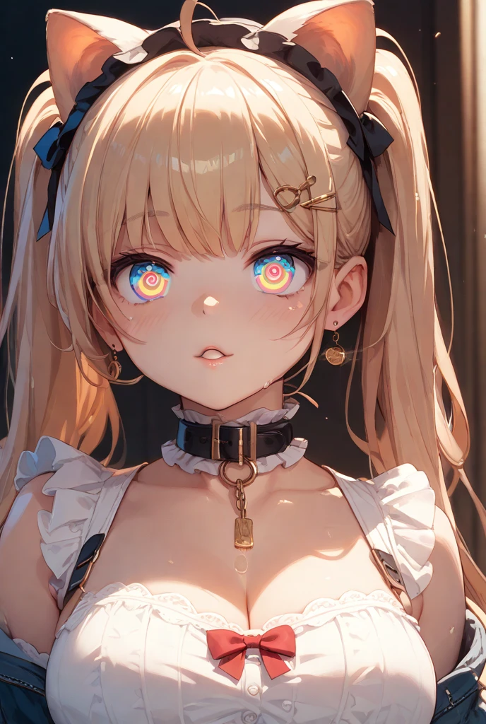 aroused girl, aroused expression.