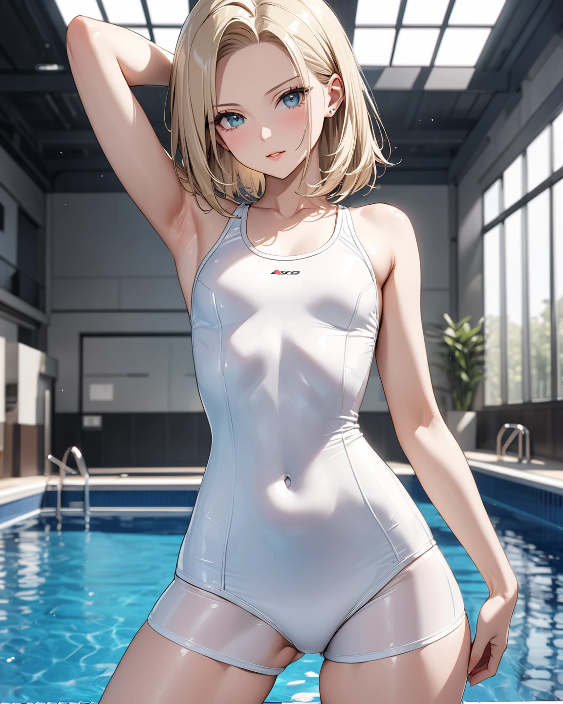(best quality, 8k, 32k, masterpiece, UHD:1.2),
(((Fake girl,1boy,trap,otoko no ko,femboy,crossdressing))),white beige hair,((bulge)),long hair,((flat chest)),ahegao,see-through white competition swimsuit,half open mouth,drunken eyes,dashed eyes,happy,
((oiled skin,glistening skin)),crotch,penis,
black smoke,beautiful detailed glow,HDR,Rembrandt lighting,lens flare,bloom,film Reflection,chromatic aberration,public toilet,
