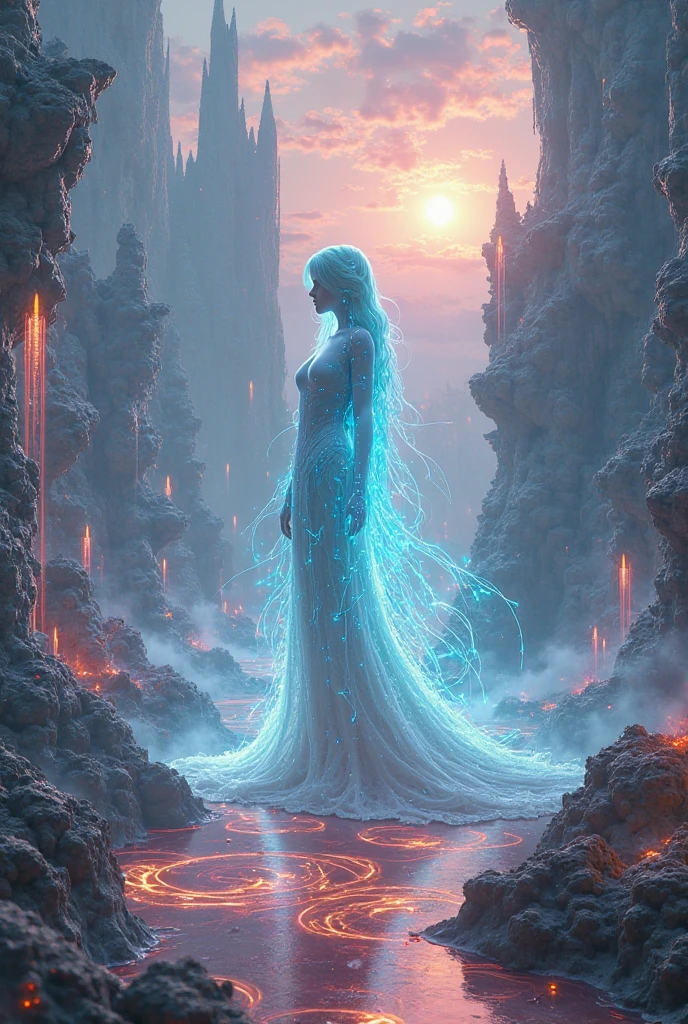beautiful woman in a long dress dancing in a fantastical place, 1girl, intricate details, elegant dance pose, dramatic lighting, vibrant colors, fantasy landscape, cinematic composition, dreamlike atmosphere, vivid imagination, (best quality,4k,8k,highres,masterpiece:1.2),ultra-detailed,(realistic,photorealistic,photo-realistic:1.37)