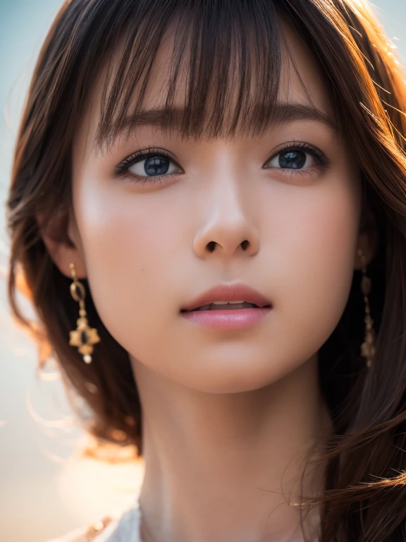 1girl in, (deep neckline:1.2), (Raw photo, Best Quality), (Realistic, Photorealsitic:1.4), masutepiece, Extremely delicate and beautiful, Extremely detailed, 2k wallpaper, amazing, finely detail, the Extremely Detailed CG Unity 8K Wallpapers, Ultra-detailed, hight resolution, Soft light, Beautiful detailed girl, extremely detailed eye and face, beautiful detailed nose, Beautiful detailed eyes, Short hair, Cinematic lighting, Winter scene, Perfect Anatomy, Slender body,
INFO camisole