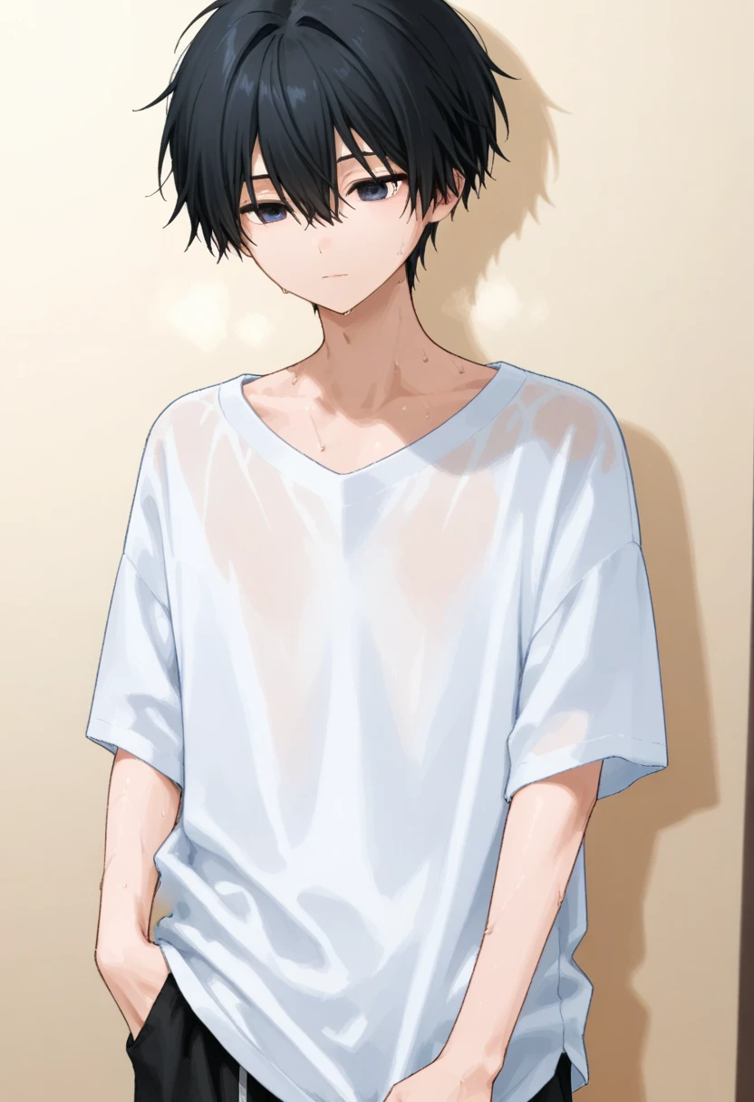 cool,,,,Refreshing athletic guy,,,boy,charm,Action,Vibrancy,Japanese high school student style,Magazine talent style,clavicle,thin limbs,Male Focus,main character,Buddy,Gentle Breeze,Dust,Natural light,Big white shirt,face,hand,eye,Her personality is pure and cute,Biologically correct、From friendship to love,,
