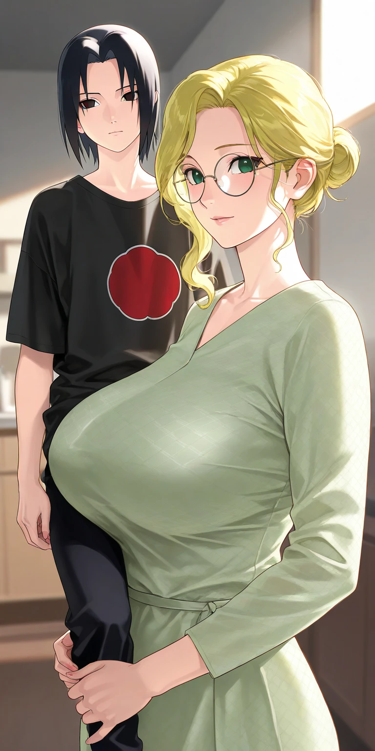 score_9, score_8_up, score_7_up, score_6_up, score_5_up, score_4_up, (source_anime), 2girls,Kobayashi-san Chi no Maid Dragon, (Kanna Kamui, short hair, kid , small breasts, {sucking breasts}), (lucoa, long hair, massive breasts, Inverted nipples,), yuri, age difference, giant size difference, breast sucking, far, full body, breast milk, Horn