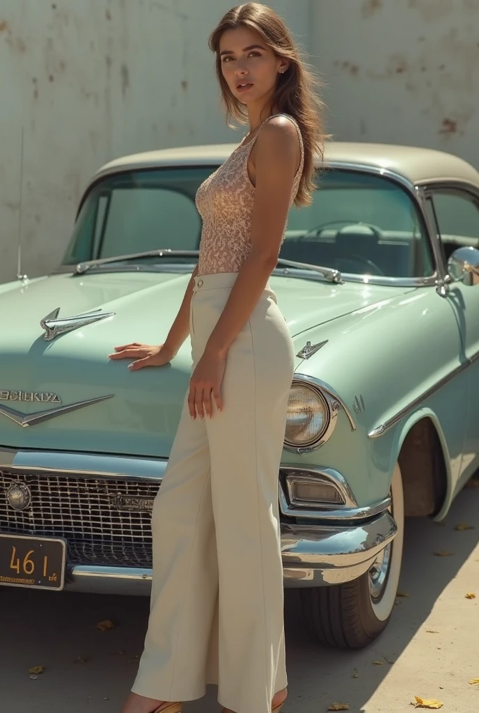 fille mexicaine dans une voiture