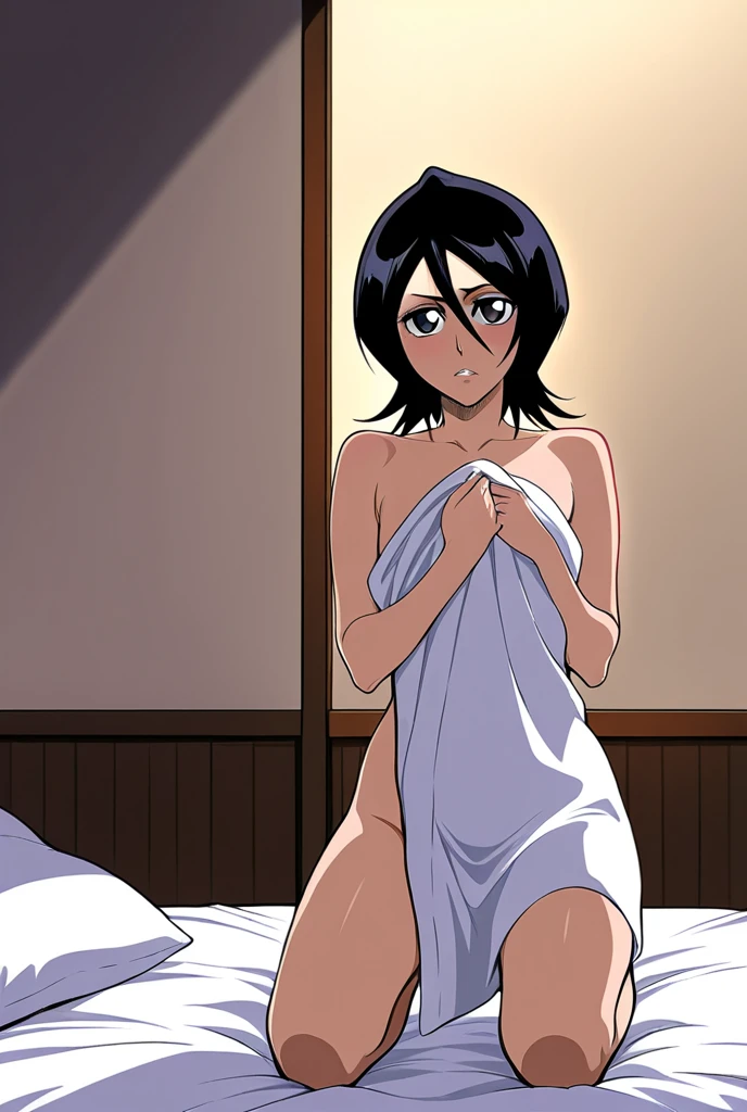 anime、(Cute 18 year old delicate beautiful girl:1.4)、(Full nudity:1.5)、(Show me your breasts:1.8)、(Beautiful nipples:1.3 )、Small breasts、(pubic hair)、Masturbation、touch