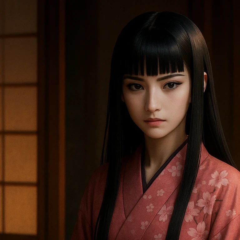 Create ayanokoji kiyotaka in a dark red background