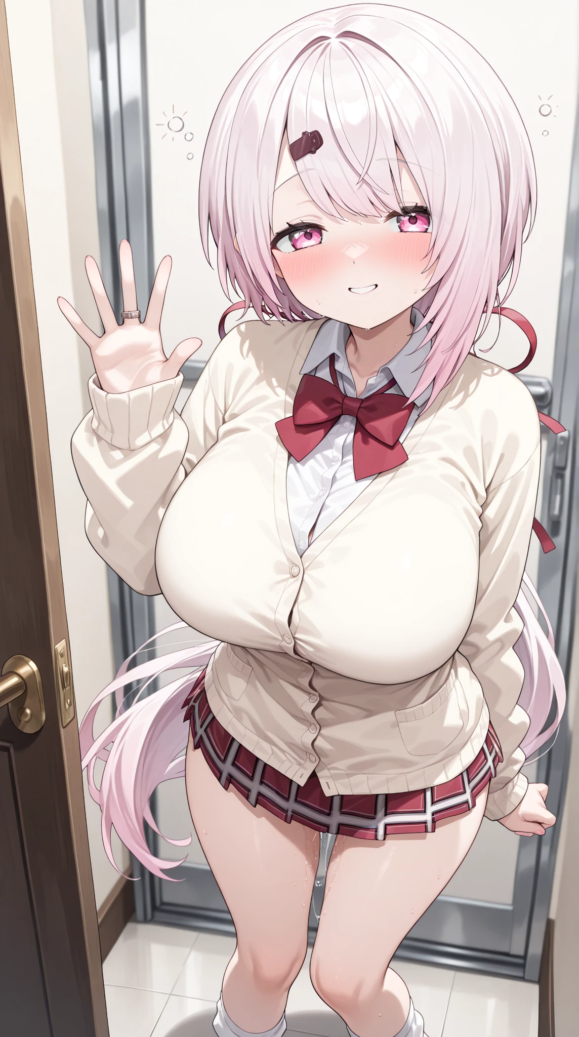 chika fujiwara, DESNUDA (por rosa) (PEZONES) (pose sexy) (pussy juice) (cuerpo completo) (tetas grandes) (TOTALMENTE DESNUDA), ( Kaguya-sama wa Kokurasetai )