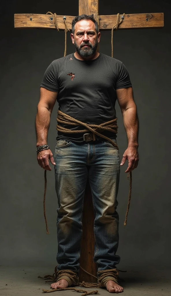 A man who has a 69 inch lengthy penis which he uses as a belt