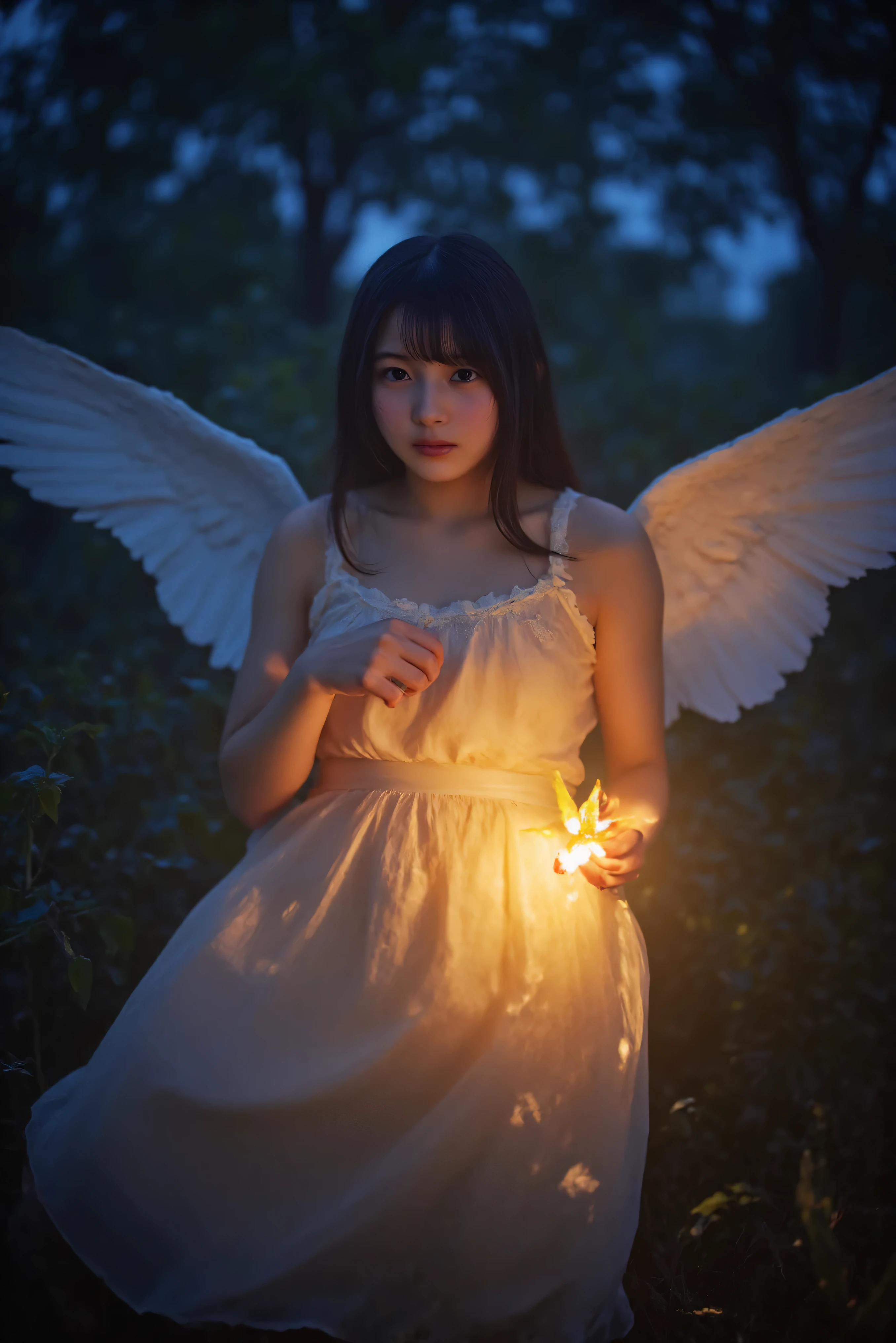 Angel's Smile yellow firefly Intense Flash