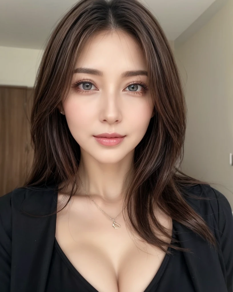 Very detailed, beautiful, highest quality, Professionally taken photos, Like a poster, detailed beautiful round eyes, beautiful detailed face, Whole Body Ezbian, Medium Long Hair, Casual Hairstyles, (Random color hair, Golden mesh), Big eyes, Random color eyes, Long eyelashes, Thick mascara, Dark eyeliner, (Huge breasts), (Bust about to burst:1.35), Wide selection, Thick waist), (Wide Hips:1.35, Toned thighs, Body Curves), 40 years old, woman, (White tight dress, white), Perfect Face, Perfect body, Sexy pose, (A shy smile), Random Location, nature, (alone), The light on my face,