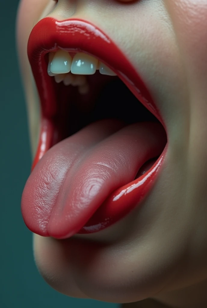 Long dick on lips