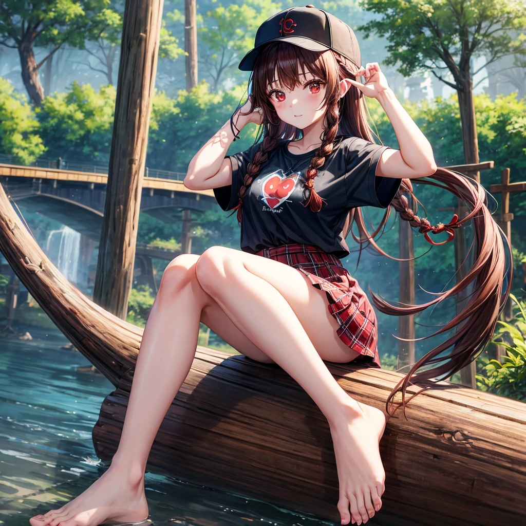 1female,((solo)), 16 years old,熟妇,mature,Bigchest,Big breasts Thin waist,long leges,Raised sexy,Pornographic exposure, 独奏,(Background with:bamboo forrest,clubs) She has very short black hair,standing on your feet,Sweat profusely,drenched all over the body,seen from the front, hair straight, mostly cloudy sky,(((tmasterpiece),(Very detailed CG unity 8K wallpaper),best qualtiy,cinmatic lighting,detailed back ground,beatiful detailed eyes,Bright pupils,(Very fine and beautiful),(Beautiful and detailed eye description),Black eyes,Redlip,ultra - detailed,tmasterpiece,)),facing at camera,(The upper part of the body),A high resolution,ultra - detailed),revealing breasts,Bare genitalia, Bulge,legs are open,sexyposture,Camel toes,Flushed complexion,Open-mouthed,frontage,elementary student,(Wearing:baseball cap,Red baseball shirt,miniskirt, stocking,garter belt, athletic sneakers),Full body photo,Show shoes
