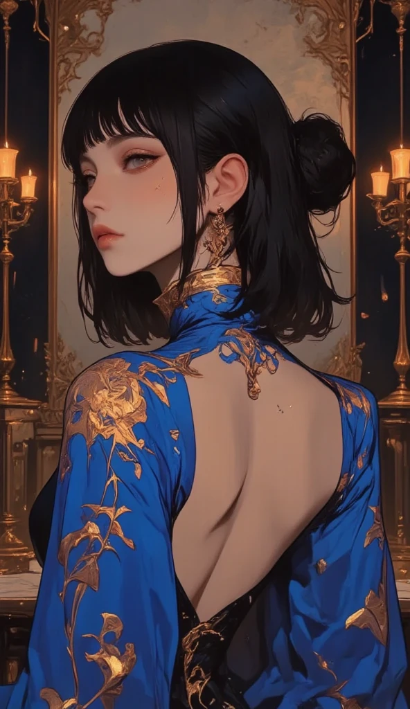(masterpiece, top quality, best quality, official art, beautiful and aesthetic:1.2), (1girl), extreme detailed,(fractal art:1.3), sporty , closeup of hard nipple, small bare chest,