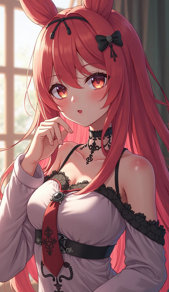 (masterpiece), (portrait), (aesthetic), (beautiful), (upper body), (high quality), (aesthetic clothings), (professional angle), (rule of thirdeminine), (woman), (female), (beautiful),(feminine features), (25 years), solo, 1 woman, (attractive British), night, Warm light, (Lying on a bed), Natural Makeup, (Medium bust), (Front face), (Refined expression), ((Classic Mood)), Pearl Necklace, ((Long hair)), (red hair), (Straight hair), (Silky hair), Glossy shine hair, (Blue eyes), (Elegant look), (Seductive), (Fair skin), (black lingerie clothing), (beach background), (Medium shot), beautiful hands, two hands, normal hands, two arms, complete hands, beautiful body, beautiful fingers, normal fingers, five fingers, five fingers, (Thumb index meddle ring little fingers), normal ears, beautiful eyes, shiny eyes, beautiful mouth, beautiful lips