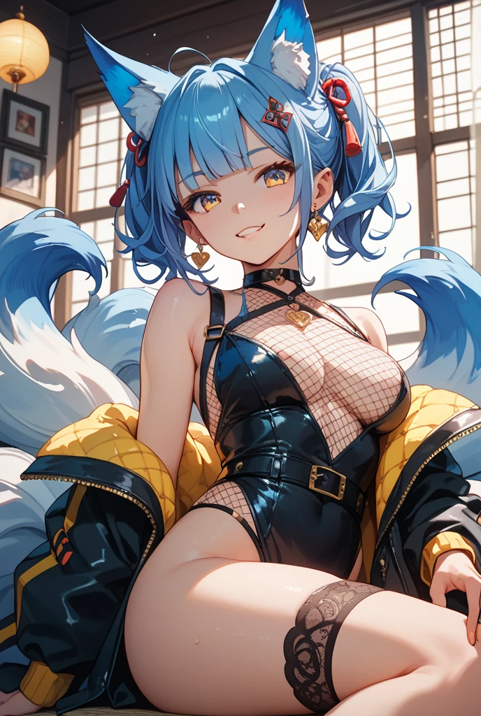(masterpiece, best quality:1.2), extremely detailed, detailed hair, soft lighting, volumetric lighting, intricate details, finely detailed,mature female, 1girl, solo, looking at viewer, close-up, lotus position , large breasts , thick arms, thick thighs, wide hips , BREAK ((lace trim, lace),( dress:1.3), boots , ) (asymmetrical hair ,swept bangs, one side up , aqua hair ,multicolored hair ),, choker ,medallion earrings ,(freckles:0.8) , smirk , thick eyebrows, , sweat, (heart-shaped pupils, symbol-shaped pupils), tears, ahegao, rolling eyes, fucked silly, , precum, cum, wet, suggestive fluid,cum on body, (rooftop terrace, panoramic city views, relaxing ambiance, sunset), <lora:add_detail:0.2>, <lora:jlu2300adam8bit:1>, jlu