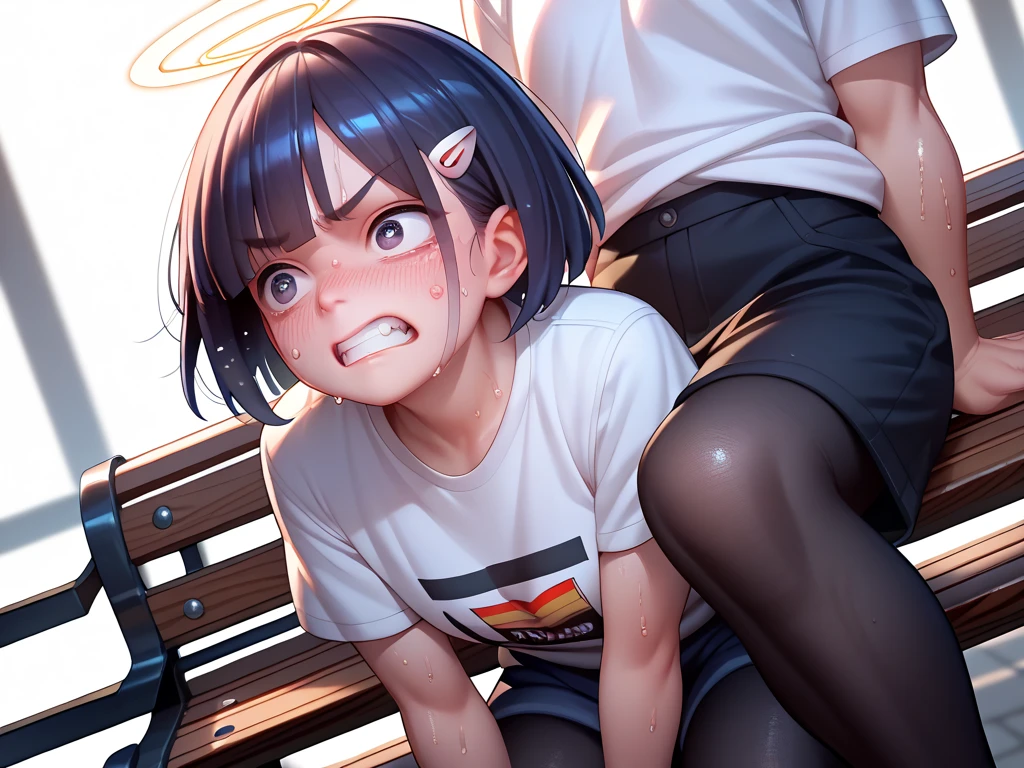(((crying)))、One Face、 (((A very cute face like a top Japanese idol)))、glowing eye、(((face focus)))、A 17-year-old girl, (((Short Hair ))), Composition from the front、(((Black Hair)))、(((looking at the camera)))、(((Tight gym clothes)))、(((blunt bangs)))、(((Bloomers)))、((Highest quality)), ((masterpiece)),(detailed),High resolution,Sharp focus,Perfect Face,{Best illustrations}, (非常にdetailed CG unity 8k wallpaper),(((Bright colors彩))),Official Art, shiny 肌,very shiny 肌,Shiny body,plastic glitter 肌,exaggerated shiny 肌,Glowing Skin, ((detailedなボディ)),((detailedな顔))、(((gym)))、french braid、Sweat、Looking up、from above、puffy nipples、Sigh、Open your mouth、(((Putting a penis in your mouth))), One teenage girl, One Man、((((((fellatio)))))), No fixes, Voice of the Heart, Feeling Face, blush、Composition from the front.(((Sweat)))、(((looking at the camera)))、Bright colors、sweat、(((drool)))、steam、tear up、blush、(((Blowjob))) 、from below、((Highest quality)), ((masterpiece)),(detailed),High resolution,Sharp focus,Perfect Face,{Best illustrations}, (非常にdetailed CG unity 8k wallpaper),(((Bright colors彩))),Official Art, shiny 肌,very shiny 肌,Shiny body,plastic glitter 肌,exaggerated shiny 肌,Glowing Skin, ((detailedなボディ)),((detailedな顔))、Nipples that were seen through、ass pov