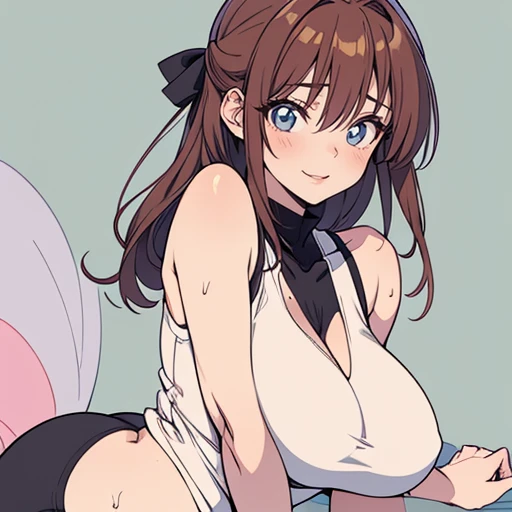 Bare shoulders with full breasts ochako uraraka pecho enormes ochako en moto