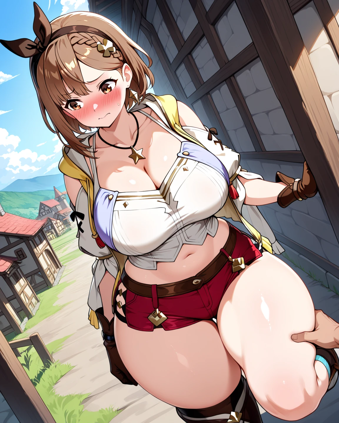 NSFW.Three beautiful girl slaves forced to work in a coal mine、Crying and working、Carrying a huge stone on your back、Draw a huge stone、Male power wields a whip、