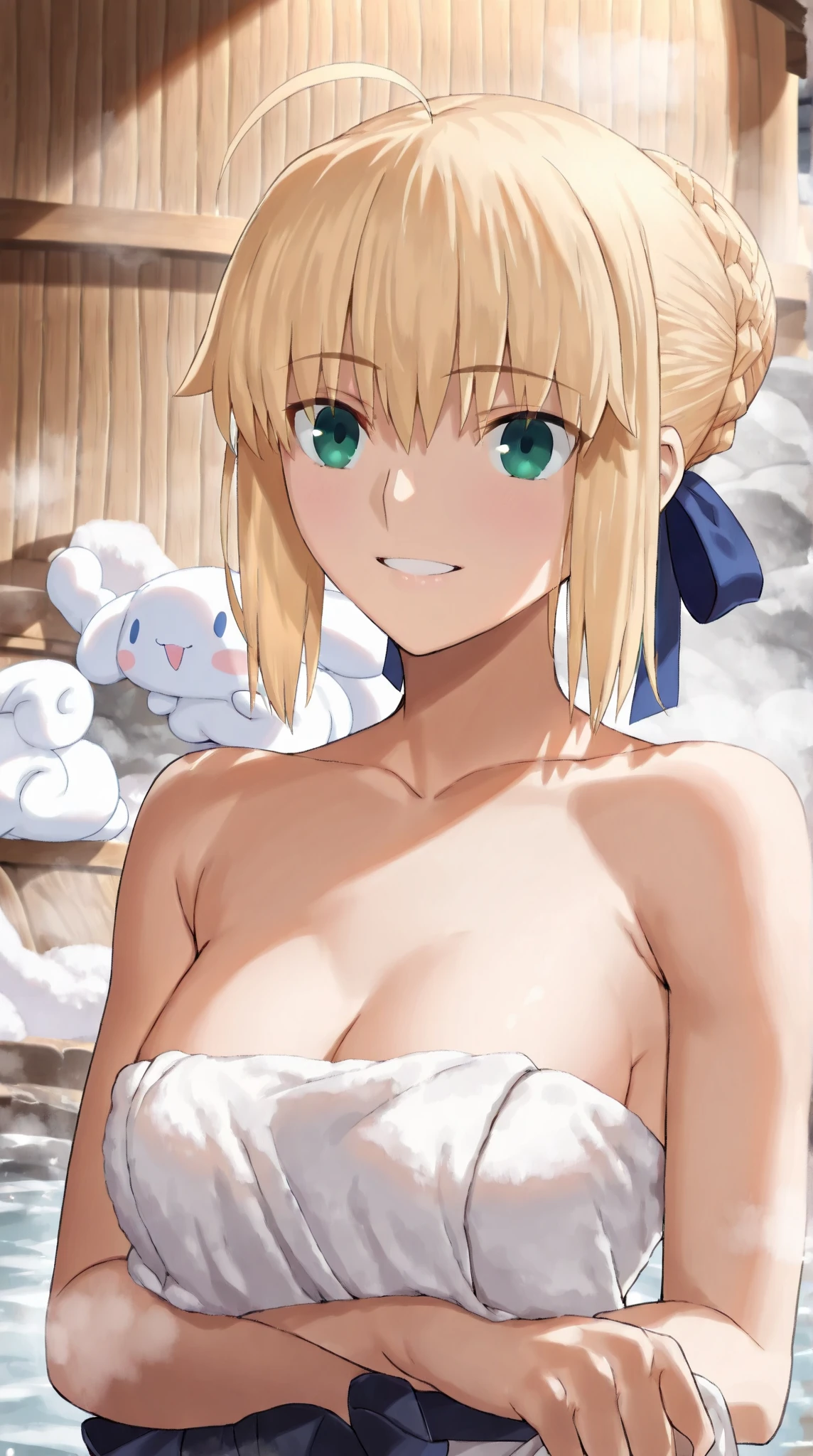 blonde hair, short hair, hairband, Purple eyes, empty eyes , large breasts, nipple, Heavy snowfall area, frozen, wet, crying, inn, steampunk, sea, mountain ,独奏, naked, Standing pee
