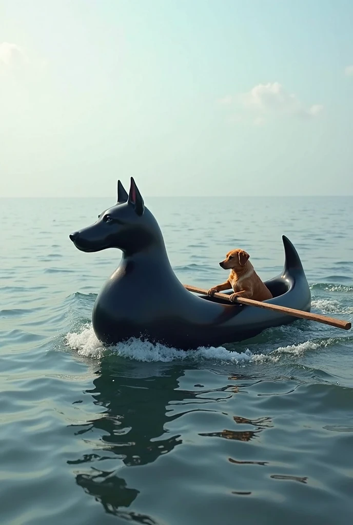 Capybara going down the slide