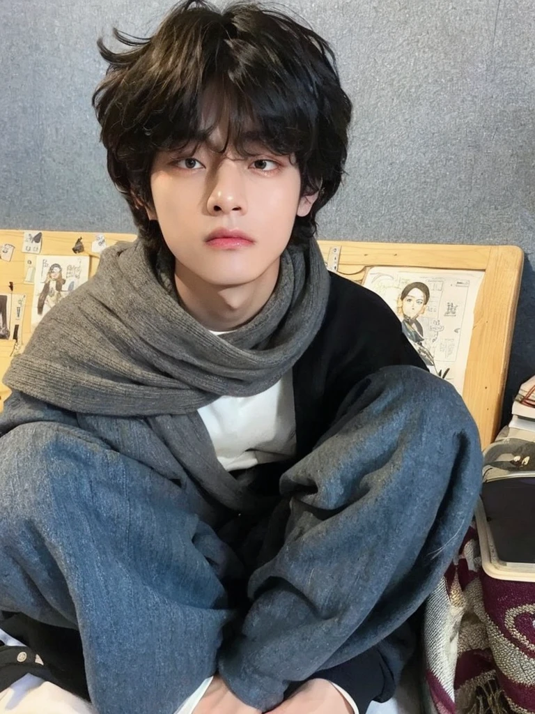 Taehyung does BTS's face