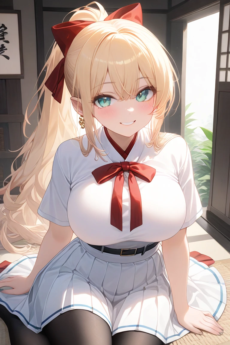 8K, 4K, Highest quality, High resolution: 1.2),Highest quality、Complete limbs、Full Finger、One Girl、((Beautiful woman、solo))、Beautiful big breasts、Twin tails、Blonde、全naked、naked、Slender Style、sports gym、Naughty pose、Embarrassed、Big smile、sweating、high body temperature、Body fluids dripping from the crotch、Leg spread、excited、Lewd pubic hair、Japan anime style
