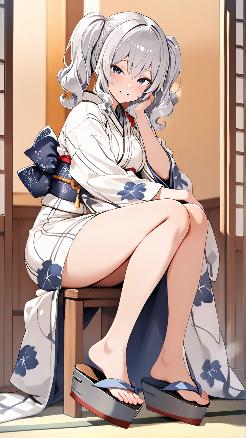 1girll, White hair, Purple loving eyes, sportrait, photorealestic, Transparent sheer towel, (Onsen), side-lighting, the wallpaper, NSFW,Royal Sister，Black silk beautiful legs，Jade foot，is shy，Just finished having sex，There is a white discharge from the mouth，Redness of the reproductive organs