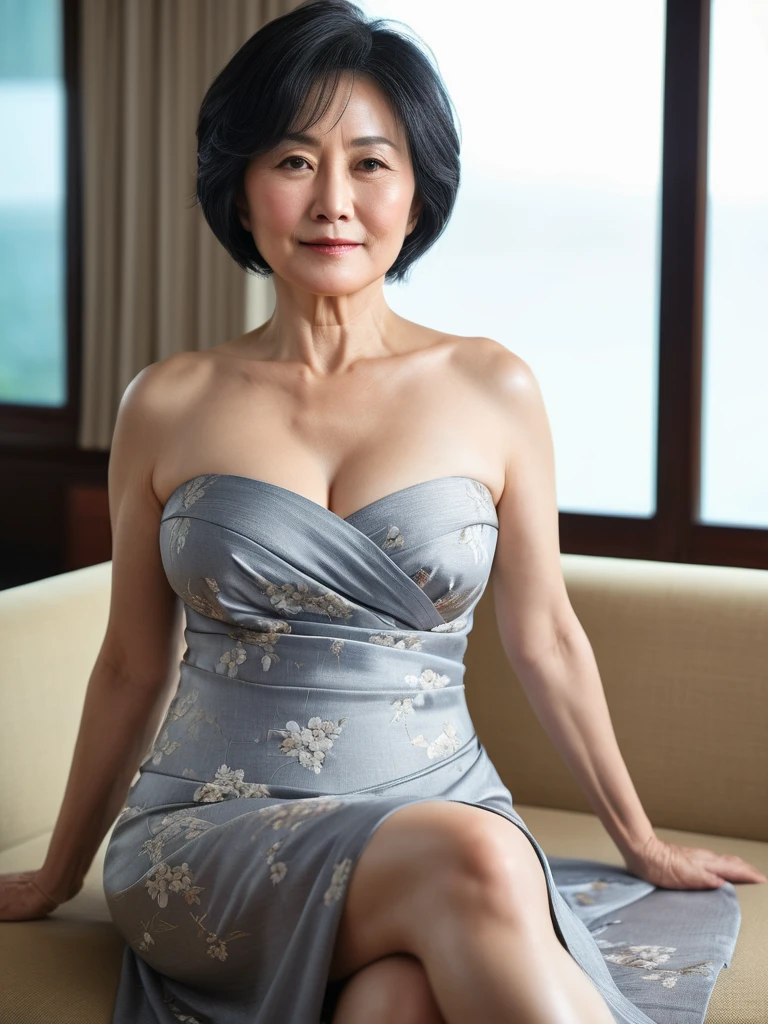75 years old mom milf Korean, Lady large earring Big choker navel piercing decoration A bracelet realisitic Gorgeous Madame Beautiful Mature Woman sexly Smile Gentle woman navel piercing 4K High quality Gorgeous Madame Beautiful Mature Woman stockings Beautiful feet