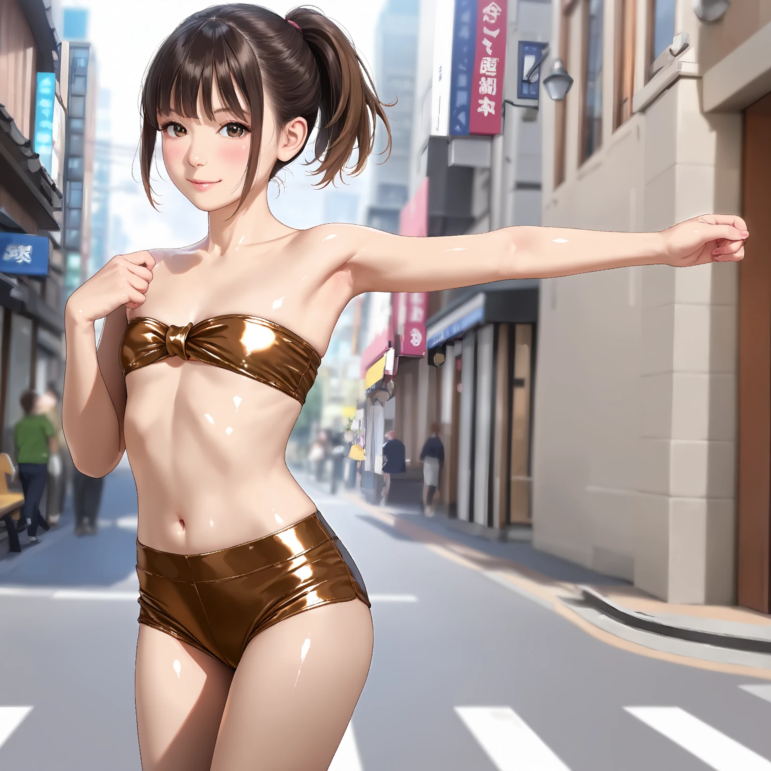 NSFW, 8k,highres, 1girl, sexy, young, looking at the viewer, front view, slut, nsfw, micro bikini, lewd bikini, open legs, cameltoe, small breasts, sexy pose, crowded city street, old men taking photos, nsfw, men touching pussy, nsfw, porn, cameras, filming, old grandpa fingering pussy, old fat men groping girl, men touching girl’s pussy,