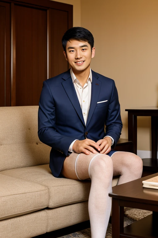 realista, Obra maestra, Detalles intrincados, Antecedentes detallados, Profundidad de campo, muscular, Foto de un guapo (Young Korean man looking like a K-pop idol), 20yo, Shirt with latex collar, shiny latex, Postura de lucha, dynamic pose, andante, Tangas, Retrato de cuerpo entero, botas negras, sosteniendo un arco, con flechas en la espalda, en la calle de una ciudad medieval, (pelo blanco corto), Tiene un toque de misterio y magia, nubes oscuras, And lightning falling to the ground. entrepierna voluptuosa, piel blanca, palido,